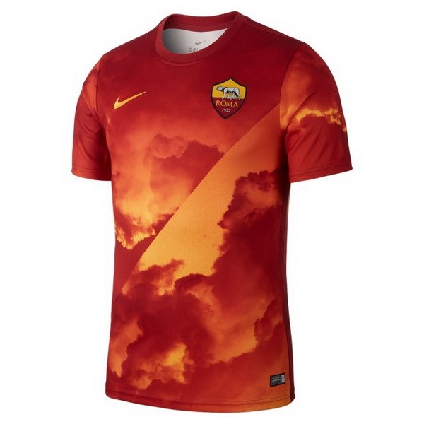 Trainingsshirt AS Roma 2019-20 Orange Fussballtrikots Günstig